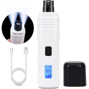 Ceenwes Cordless Pet Nail Trimmer for $6
