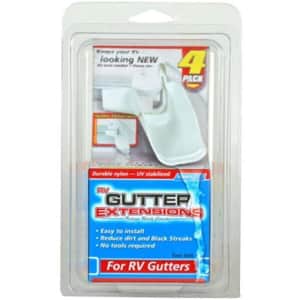 Camco RV Gutter Extensions 4-Pack for $10 Camco RV Gutter Extensions 4-Pack for $10