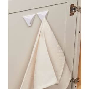 iDesign Self-Adhesive Dishtowel Holders 2-Pack for $6 iDesign Self-Adhesive Dishtowel Holders 2-Pack for $6