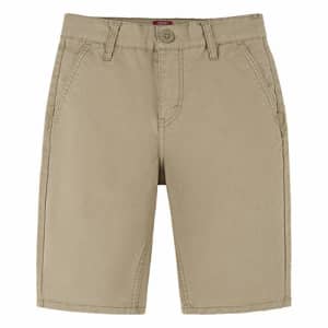 Levi's Boys' Straight Fit Chino Shorts, Incense, 5 for $10