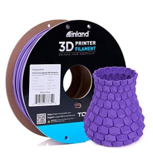 Inland Tough PLA 3D Printer Filament 1.75mm Professional Toughness Enhanced PLA - Dimensional for $13