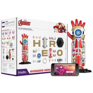 LittleBits Electronics Marvel Avengers Hero Inventor Kit for $67 LittleBits Electronics Marvel Avengers Hero Inventor Kit for $67