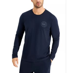 Michael Kors Men's Jersey Pajama Shirt for $17 Michael Kors Men's Jersey Pajama Shirt for $17