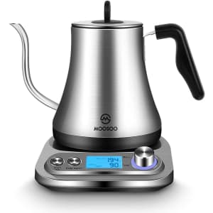 Moosoo Electric Gooseneck Kettle for $42 Moosoo Electric Gooseneck Kettle for $42