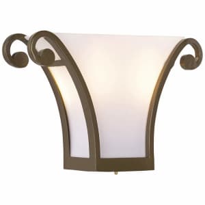 Cornelius 10" Egyptian Gold Wall Sconce Set 2-Pack for $20