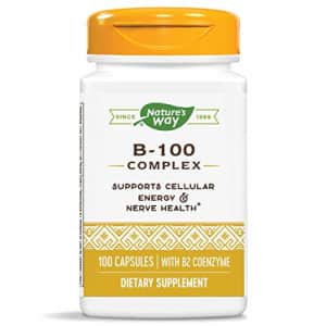 Nature's Way Vitamin B-100 Complex, 100 Capsules for $23