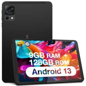 DOOGEE 8.4 Inch Tablet, 2024 Upgraded Octa Core Android 13 Tablet T20 Mini with 9GB RAM 128GB ROM, for $80