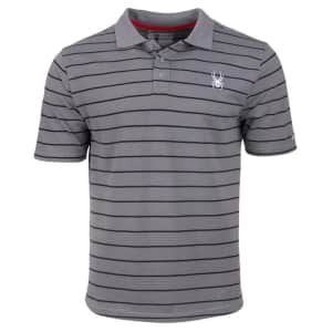 Spyder Men's Classic Stripe Logo Polo Shirt: 3 for $30