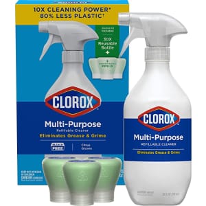 Clorox Multi-Purpose Refillable Spray Starter Kit for $10