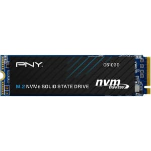 PNY CS1030 2TB M.2 NVMe PCIe Gen3 x4 Internal SSD for $70