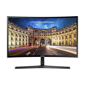 2018 Samsung CF396 Series Super Slim Curved 27-Inch Full HD 16:9 LED-Backlit Monitor with AMD for $133