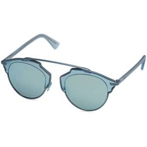 Christian Dior Dior Women DIORSOREAL 48 Blue/Blue Sunglasses 48mm for $345