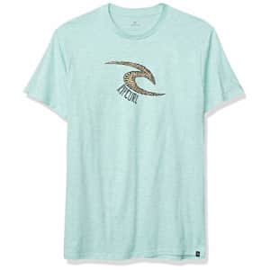 Rip Curl Men's Big Boys' HENNINGS Premium TEE Shirt, Mint, M for $23