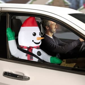 Airblown Inflatables Snowman Car Buddy for $10 Airblown Inflatables Snowman Car Buddy for $10
