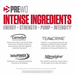 Dymatize PreW.O., Pre Workout Powder with Caffeine, Maximize Energy, Strength & Endurance, Amplify for $60