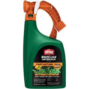 Ortho WeedClear Lawn Weed Killer 32-oz. Ready to Spray Bottle for $10