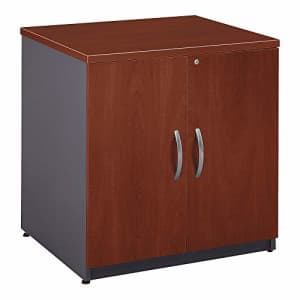 Bush Furniture Bush Business Furniture Series C Storage Cabinet with Doors in Hansen Cherry, 2 Door Accent Chest for $178