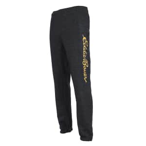 Eddie Bauer Men's Brushed Back Soft Logo Joggers. Apply coupon code "EXTRA50" for a 50% savings.