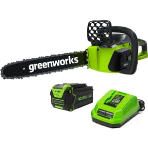 Greenworks G-MAX 40V 16" Cordless Chainsaw for $150
