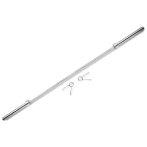 Weider 7-Foot Olympic-Sized Chrome Barbell for $30