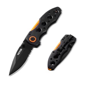 Vevor 3" Folding Pocket Knife for $5
