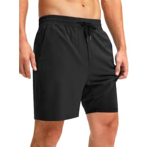 Soothfeel Men's 7" Running Shorts for $9