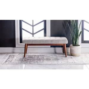 Unique Loom Sofia Traditional Area Rug, 3' 3 x 16' 5, Gray for $80 Unique Loom Sofia Traditional Area Rug, 3' 3 x 16' 5, Gray for $80