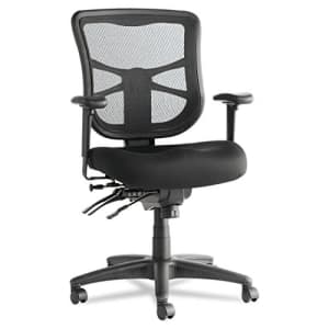 Alera Elusion Series Mesh Mid-Back Multifunction Chair, Black for $172