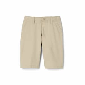French Toast Boys' Big Flat Front Performance Stretch Short, Khaki, 16 for $13 French Toast Boys' Big Flat Front Performance Stretch Short, Khaki, 16 for $13