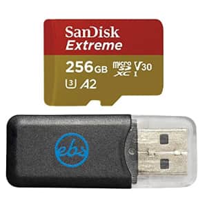 SanDisk Extreme 256GB MicroSD Card for GoPro Works with GoPro Hero 10 Black Camera UHS-1 U3 / V30 for $26 SanDisk Extreme 256GB MicroSD Card for GoPro Works with GoPro Hero 10 Black Camera UHS-1 U3 / V30 for $26