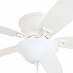 Honeywell Ceiling Fans 50518-01 Quick-2-Hang Hugger Ceiling Fan 52 Dimmable LED Cased Fixture, Easy for $106 Honeywell Ceiling Fans 50518-01 Quick-2-Hang Hugger Ceiling Fan 52 Dimmable LED Cased Fixture, Easy for $106