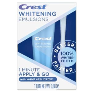 Crest Whitening Emulsions Leave-On Teeth Whitening Gel Pen Kit. You'd pay $30 elsewhere.