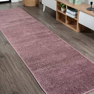 JONATHAN Y SEU100R-214 Haze Solid Low-Pile Indoor Runner Rug, Coastal, Bohemian, Minimalist, for $49 JONATHAN Y SEU100R-214 Haze Solid Low-Pile Indoor Runner Rug, Coastal, Bohemian, Minimalist, for $49