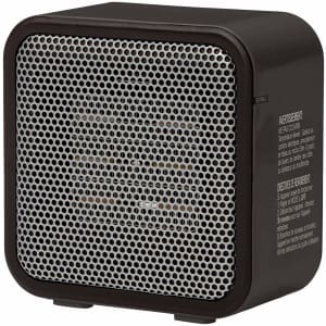 AmazonBasics 500-Watt Ceramic Small Space Personal Mini Heater for $15 AmazonBasics 500-Watt Ceramic Small Space Personal Mini Heater for $15