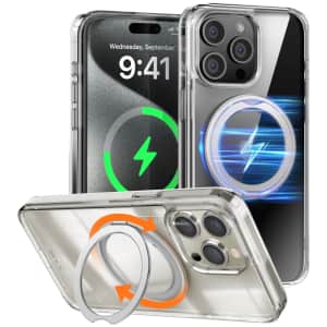 SODI Magnetic Phone Case for iPhone 15 Pro Max for $10