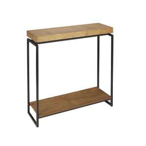 Better Homes and Gardens Juno Natural Wood Skinny Console Table for $40 Better Homes and Gardens Juno Natural Wood Skinny Console Table for $40