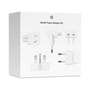 Apple World Travel Power Adapter Kit for $12