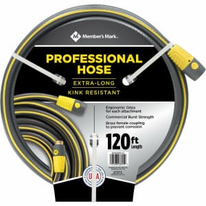 Member's Mark 120-Foot Kink-Resistant Professional Hose for $23 for members Member's Mark 120-Foot Kink-Resistant Professional Hose for $23 for members