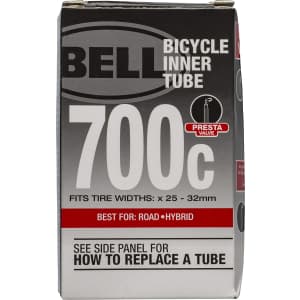 Bell 700c Standard Bike Tube for $3