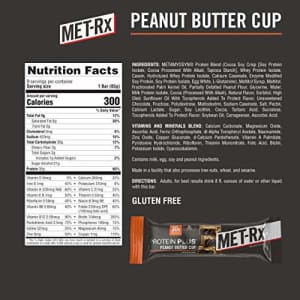 MET-Rx Protein Plus Bar, Great as Healthy Meal Replacement, Snack, and Help Support Energy, Gluten for $27