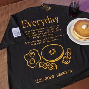 Denny's Everyday Value T-Shirt for $6