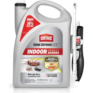 Ortho Home Defense Max 1-Gallon Indoor Insect Barrier for $7 Ortho Home Defense Max 1-Gallon Indoor Insect Barrier for $7