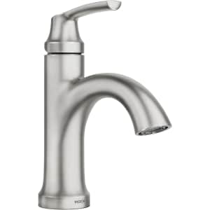 Moen Wellton Single-Handle Bathroom Faucet for $36