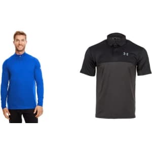 Under Armour Men's Tech 1/4 Zip Pullover & Polo at Proozy: for $37