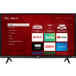 TCL 3-Series 32S327 32" 1080p LED HD Roku Smart TV for $170 TCL 3-Series 32S327 32" 1080p LED HD Roku Smart TV for $170