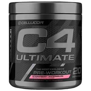 Cellucor C4 Ultimate Pre Workout Powder Strawberry Watermelon | Sugar Free Preworkout Energy Supplement for for $34