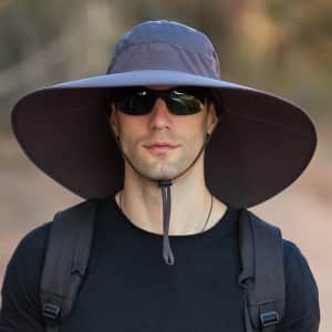 Men's Wide Brim Sun Hat for $5
