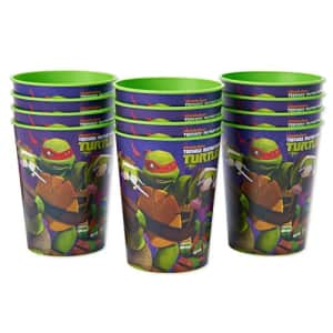 American Greetings Teenage Mutant Ninja Turtle (TMNT) Party Supplies, 16 oz. Reusable Plastic Party for $12