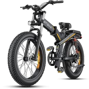 ENGWE X24 Fat Tire Electric Bike, 1200W(Peak) Motor Ebike for Adults,62 Miles 31MPH 24'' Mountain for $1,349 ENGWE X24 Fat Tire Electric Bike, 1200W(Peak) Motor Ebike for Adults,62 Miles 31MPH 24'' Mountain for $1,349