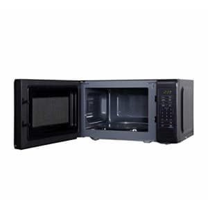 Magic Chef 0.7 cu. ft. Countertop Microwave (Black with Gray Cavity) for $151